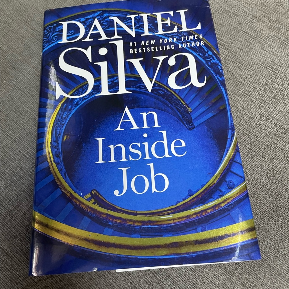 Daniel Silva 'An Inside Job' Hardcover Book